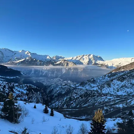 Stunning Apartment With Breathtaking View! Huez Exterior photo